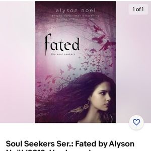 alyson noël Fated the soul seekers 
# New York Times Bestselling